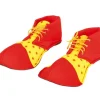 Buty Klauna CZERWONO-ŻÓŁTE w kropeczki 36 cm