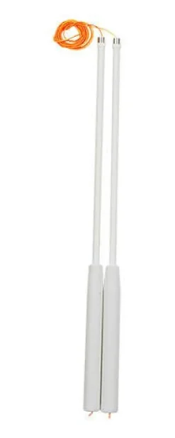 Carbon 41cm kije diabolo kolor BIAŁY Henry`s