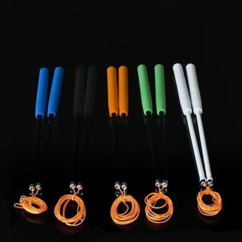 Carbon 41cm kije diabolo kolor ZIELONY Henry`s