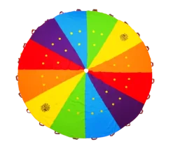 Chusta Edukacyjna AKSON 3m Zestaw małe koła + 36 EMOCJI