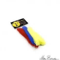 Chustki do żonglowania zestaw Kit 3 large 65x65cm kolor NIEBIESKI CZERWONY ŻÓŁTY Mr Babache