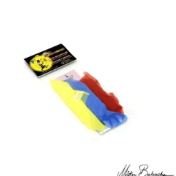 Chustki do żonglowania zestaw Kit 3 small 40x40cm kolor NIEBIESKI CZERWONY ŻÓŁTY Mr Babache