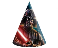 Czapeczki papierowe STAR WARS GALAXY Gwiezdne Wojny 6 szt.