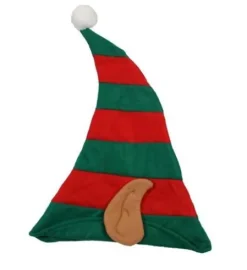 Czapka Elfa w paski