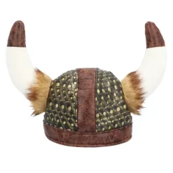 Czapka hełm wikinga z rogami