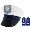 Czapka Policjanta z pagonami rozmiar S (dla dzieci)