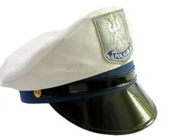 Czapka Policjanta z pagonami (dla dorosłych)