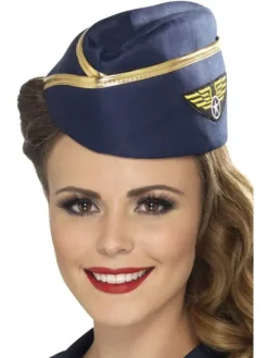 Czapka Stewardessa granatowa