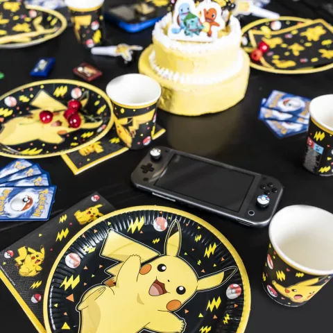 Dekoracja topper na tort Pokemon Pikachu