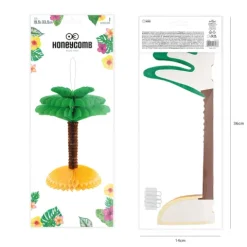 Dekoracja wisząca honeycomb Palma 1 szt.