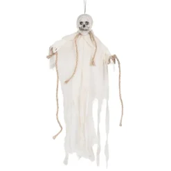 Dekoracja wisząca Kościotrup Strach szkielet halloween biały