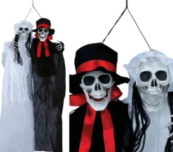 Dekoracja wisząca Kościotrup Strach szkielet halloween PARA MŁODA