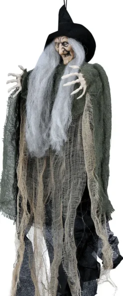 Dekoracja wisząca Wiedźma 50 cm Halloween