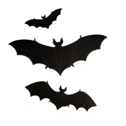 Dekoracje samoprzylepne na Halloween mix 12 szt.