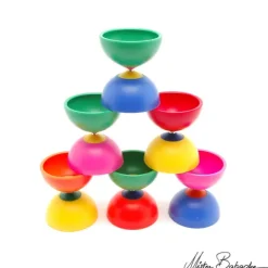 Diabolo Millenium Rainbow kolor NIEBIESKO-RÓŻOWY Mr Babache