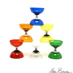 Diabolo Tornado z ŁOŻYSKIEM Cristal TRANSPARENTNY Mr Babache