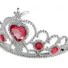 Diadem księżniczki DIANA srebrny z diamentami