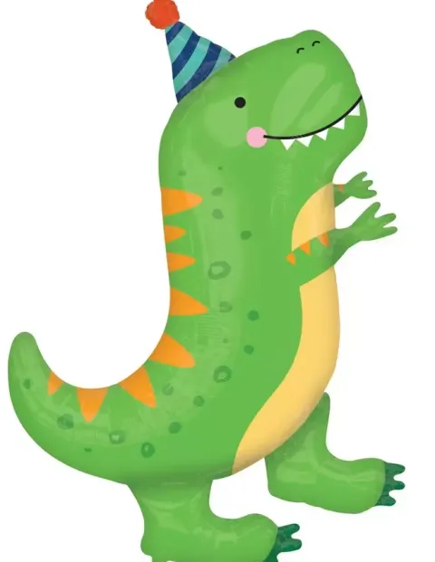 Dinozaur Tyranozaur balon foliowy 66 x 86 cm