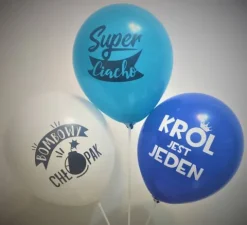 DLA MĘŻCZYZNY balon gumowy z nadrukiem 1 szt.