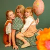 Dla kochanej Mamy balon foliowy okrągły 45 cm