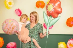 Dla kochanej Mamy balon foliowy okrągły 45 cm
