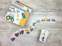 DOMINO POJAZDY GRA EDUKACYJNA KAPITAN NAUKA
