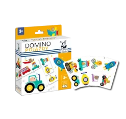 DOMINO POJAZDY GRA EDUKACYJNA KAPITAN NAUKA