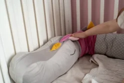 Dream Dragon Smoczyca przytulanka, ochraniacz do łóżeczka Niebieski