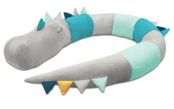 Dream Dragon Smoczyca przytulanka, ochraniacz do łóżeczka Niebieski