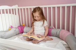 Dream Dragon Smoczyca przytulanka, ochraniacz do łóżeczka Niebieski