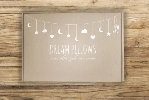 Dream Pillows girlanda pluszowa AKSON serca