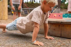 Drewniana gra sportowa Zgadnij co ćwiczę BS Toys