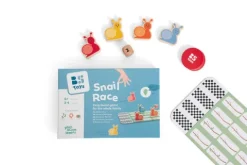 Drewniana gra - Wyścig ślimaków BS Toys