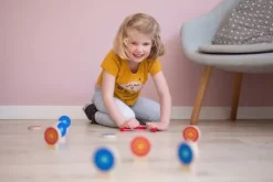 Drewniana gra zręcznościowa Kolorowy cel