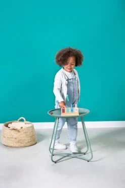 Drewniana gra zręcznościowa patyczki Pop-up BS Toys