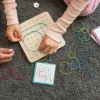 Drewniana tablica manipulacyjna Geoplan BS Toys