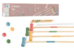 Drewniany zestaw do Krokieta BS Toys