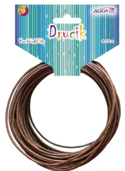 Drucik aluminiowy z brązowym pokryciem 10m