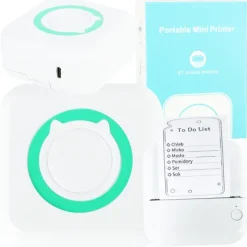 Drukarka mini termiczna do zdjęć notatek kieszonkowa bluetooth