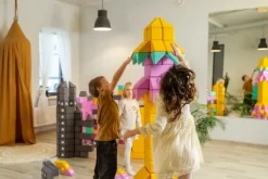 Duże klocki piankowe magnetyczne TUKI zestaw SMART 30 elementów