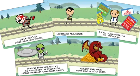 Dylemat wagonika - imprezowa gra karciana