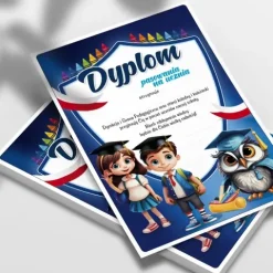 Dyplom pasowania na ucznia do uzupełnienia 1 szt.
