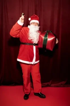 Dzwonek Świętego Mikołaja złoty Party Deco