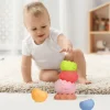 Edukacyjna piramidka sensoryczna , bez dziurki Tullo