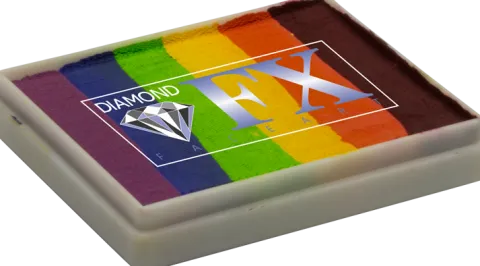 Farba do twarzy i ciała Split Cake Diamond FX 50 g