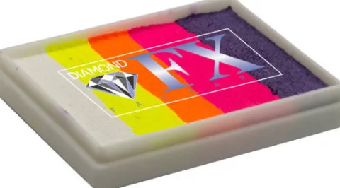 Farba do twarzy i ciała Split Cake Diamond FX 50 g