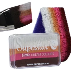Farba do twarzy i ciała Split Cake Superstar 30g Rose
