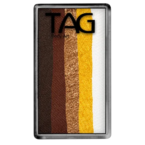Farba do malowania twarzy i ciała TAG Body Art Split Cake Golden Earth 1 szt.