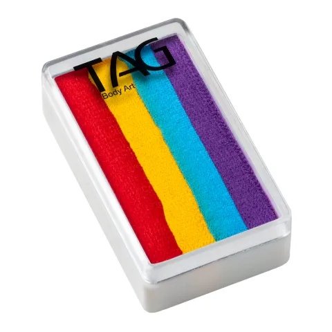 Farba do malowania twarzy i ciała TAG Body Art Split Cake Rainbow Four 1 szt.