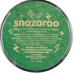 Farba do twarzy i ciała METALLIC Snazaroo 18 ml